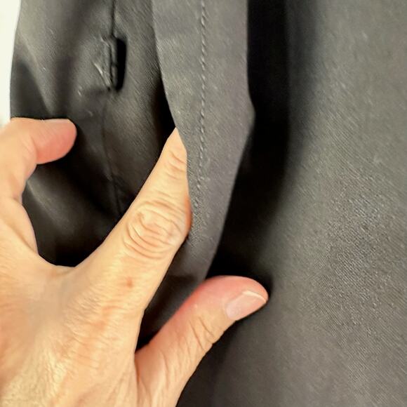 Theory Black Trouser Tuxedo Slim Pants Size 4 - Picture 5 of 10